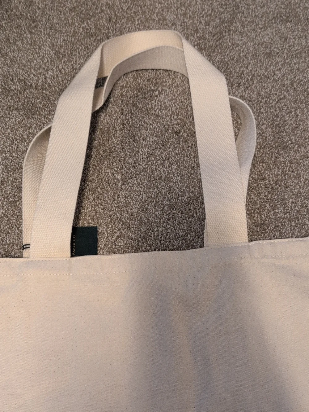 NWT Rifle Paper Co. Heart Canvas Tote - Picture 7 of 7